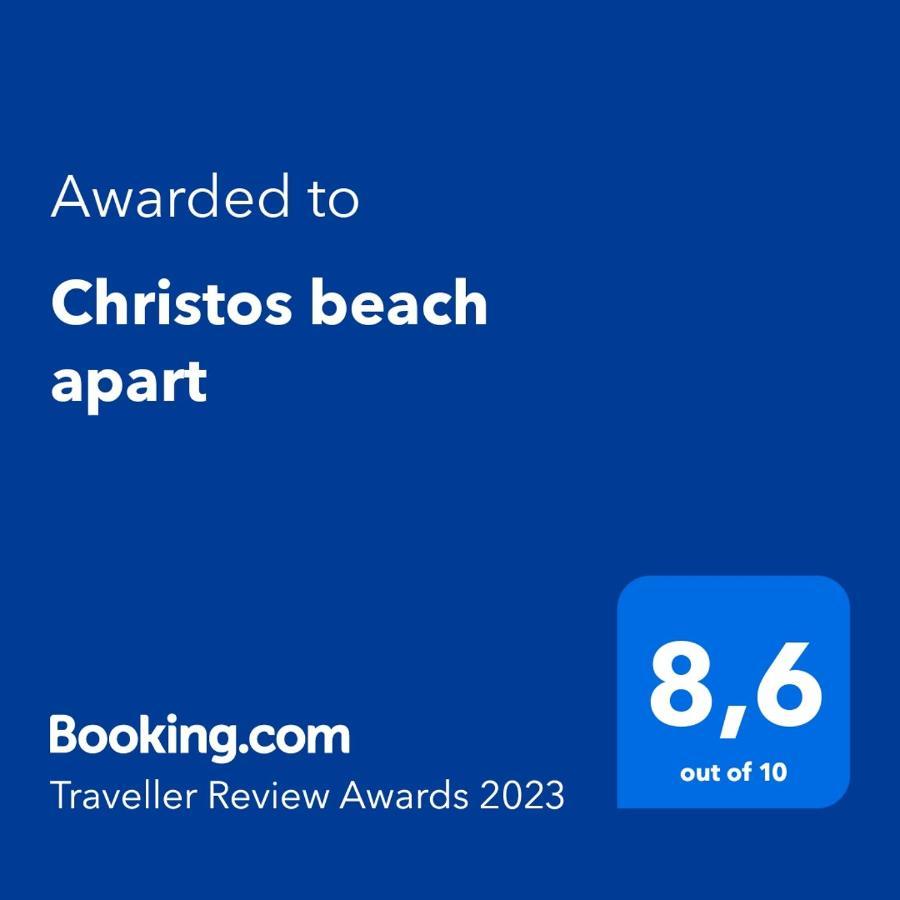 Christos Beach Apart Kos Exteriör bild